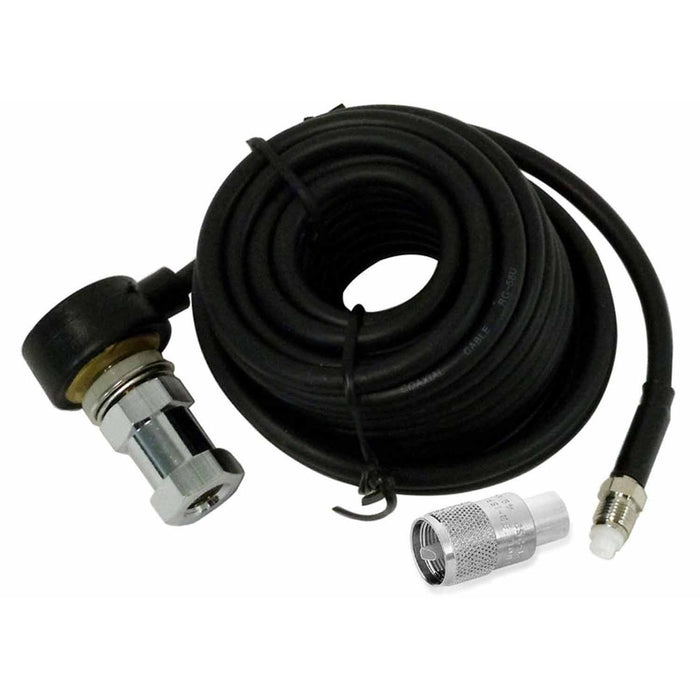 Toyota Tacoma CB Antenna Kit (2005-2015) - Coax Cable | Right Channel Radios