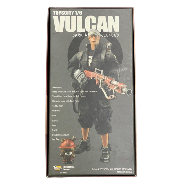 Toys City M-1001 1/6 Vulcam Dark At The Weekend Action Figure