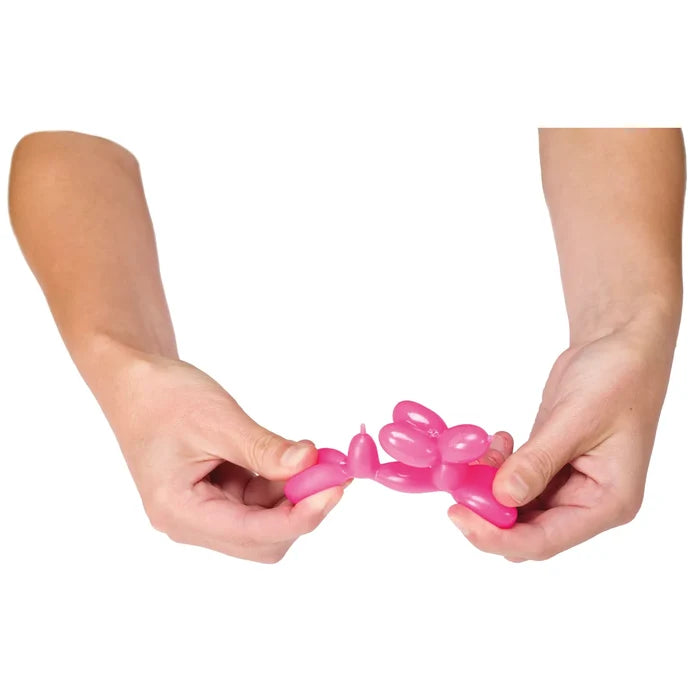 Toysmith 2.5 Inch Balloon Dogs Stretchy Squishy Fidget Toy - Assorted