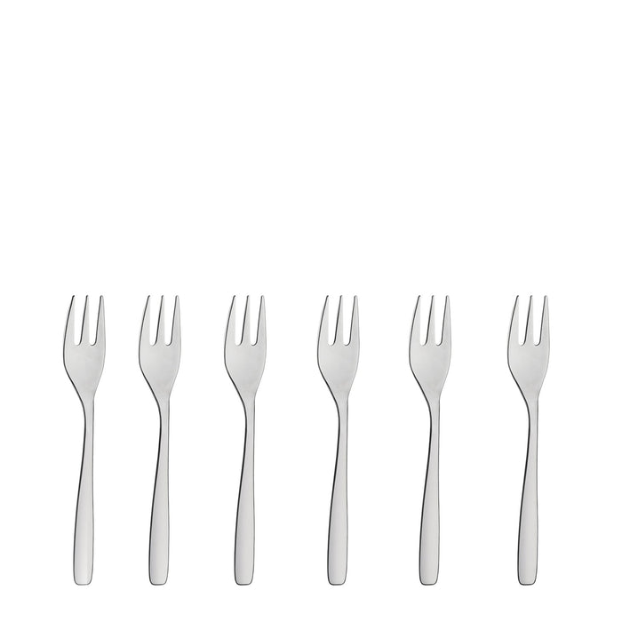 Tramontina 6pc Appetizer Fork - Silver