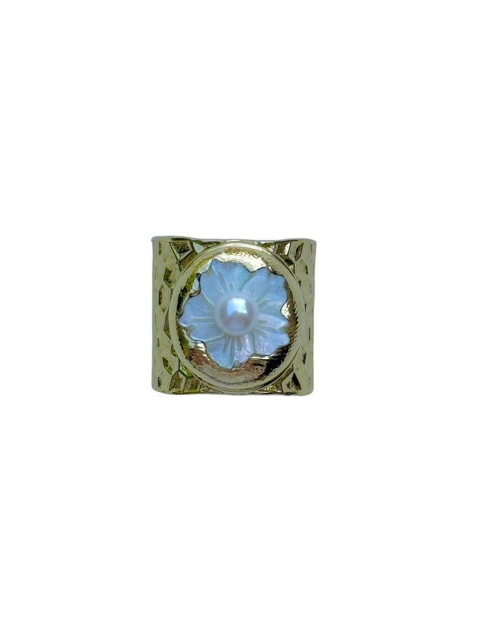 Tropical Pearl Ring