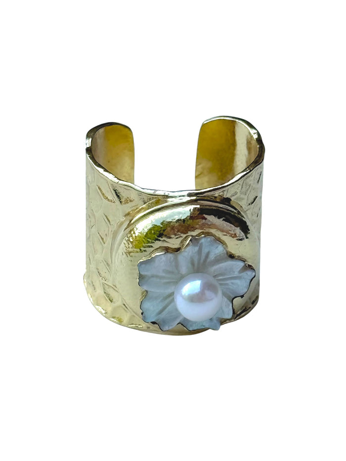 Tropical Pearl Ring