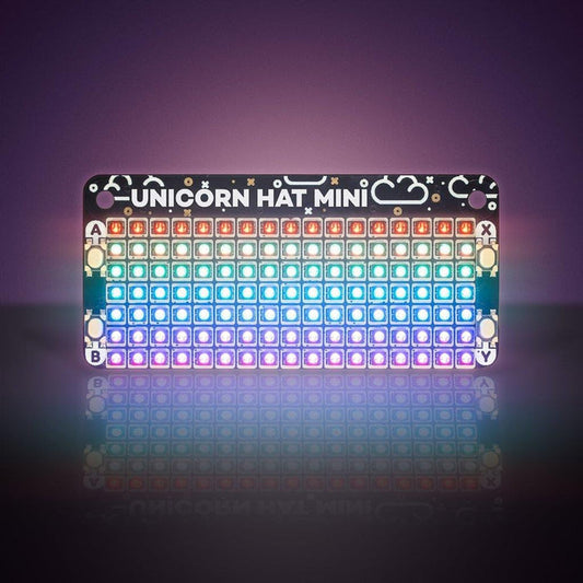 Unicorn HAT Mini by Pimoroni - The Pi Hut
