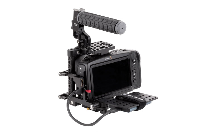 Unified BMPCC4K / BMPCC6K Camera Cage SSD Mount