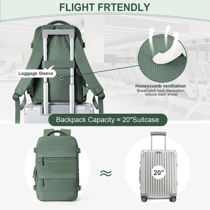 Unisex Cabin Bag Travel Backpack