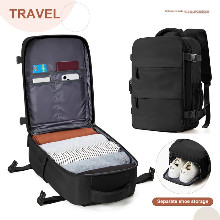 Unisex Cabin Bag Travel Backpack