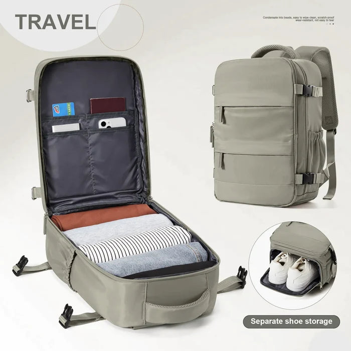 Unisex Cabin Bag Travel Backpack