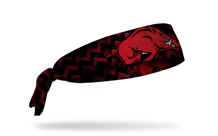 University of Arkansas: Big Red Flex Tie Headband - View 2