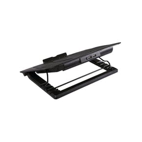 UNNO TECKNO Laptop Cooling Fan Level 5 Laptop cooling system with a grid surface that provides more air circulation around your device - NC6130BK Hannah's Variety Store