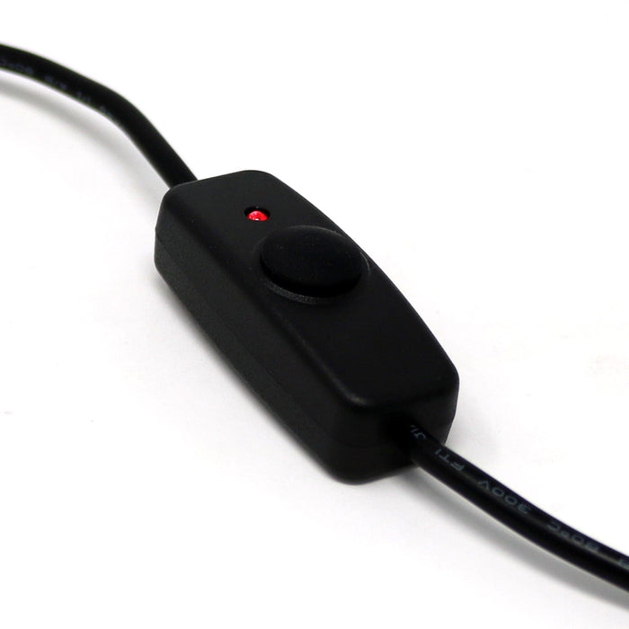 USB-C Cable with On/Off Switch for Raspberry Pi 4 by The Pi Hut - The Pi Hut