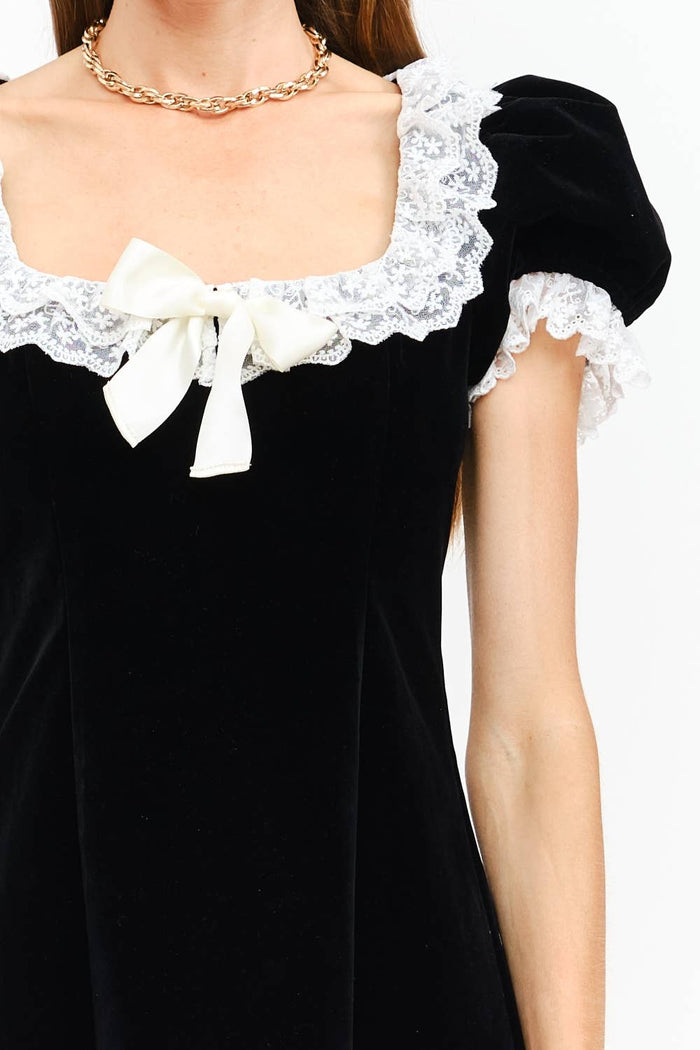 Valentina Dress : BLACK