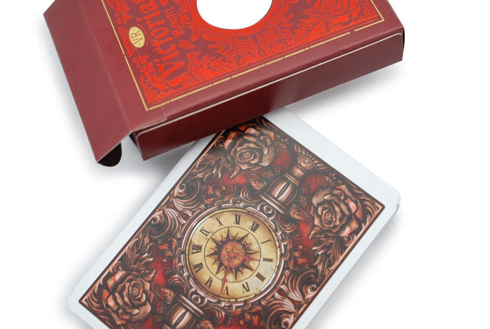 Victorian Room Playing Cards by The Blue Crown