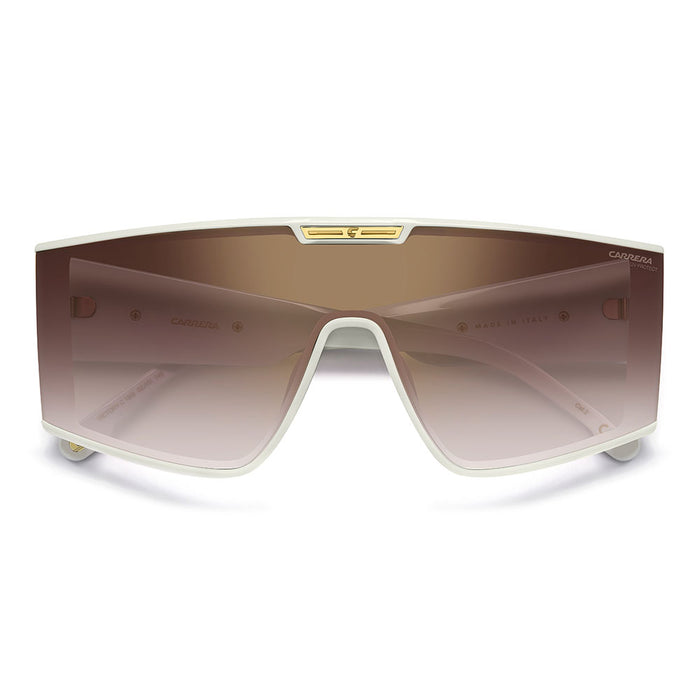 Carrera Victory C 18 Mask Sunglasses Ivory – close front view