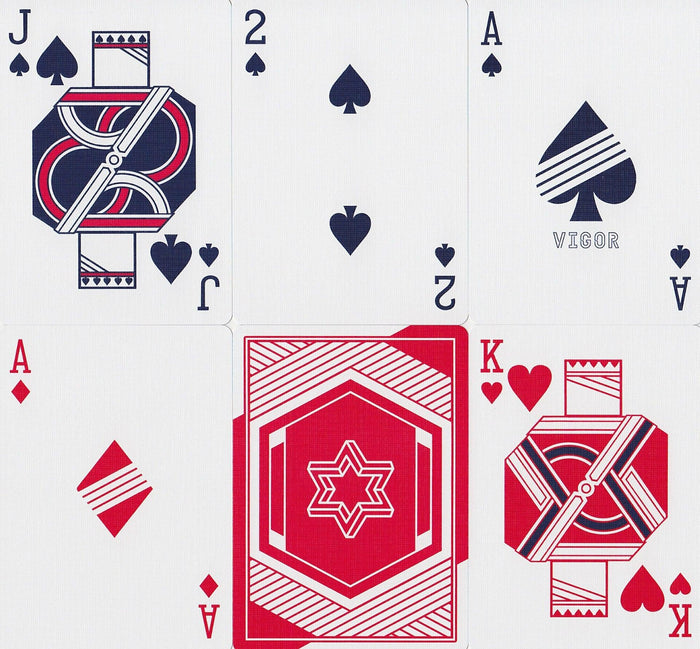 Vigor Playing Cards by Bomb Magic