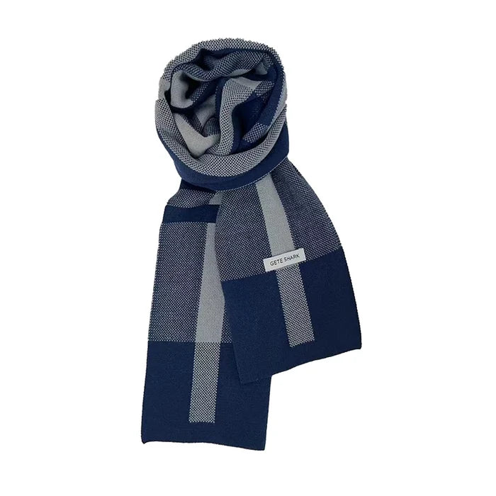 Vinthentic Men’s Checkered Shawl Wrap