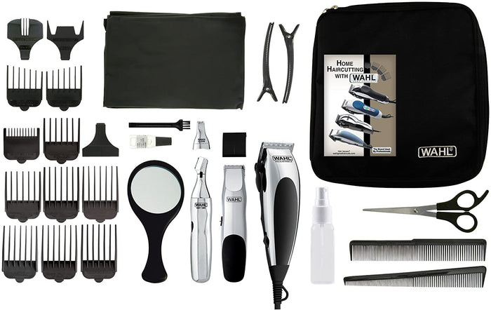 WAHL 30 Piece Complete Barber Kit With Compact Trimmer - 3195