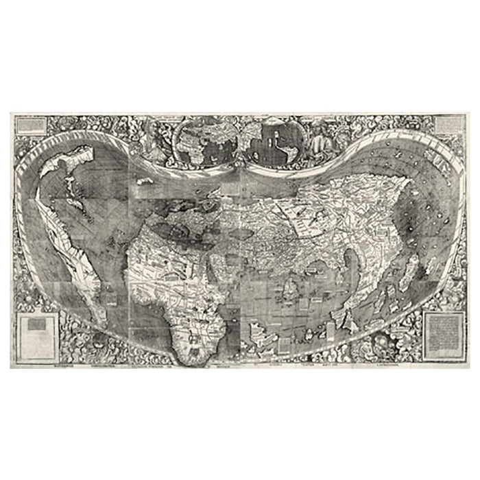 Waldseemuller Map Print - Library of Congress Shop