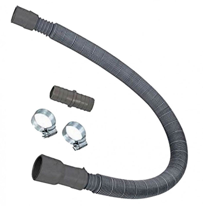 Washing Machine Drain Hose | Dishwasher Drain Hose Extension Kit 19mm to 28mm Internal Dimensions Universal  | 0.7m to 2M long
