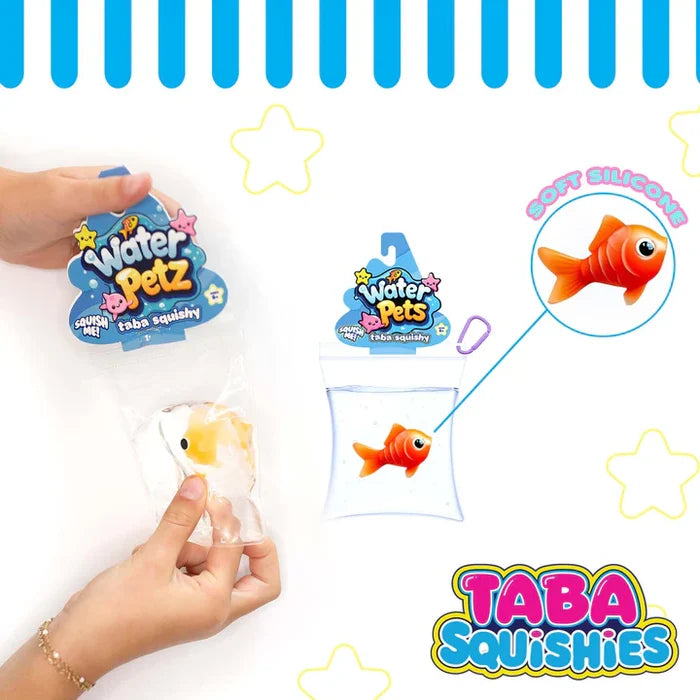 Water Pets 3.5 Inch Fish in TABA Water Slime + Clip