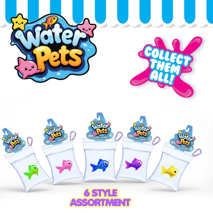 Water Pets 3.5 Inch Fish in TABA Water Slime + Clip