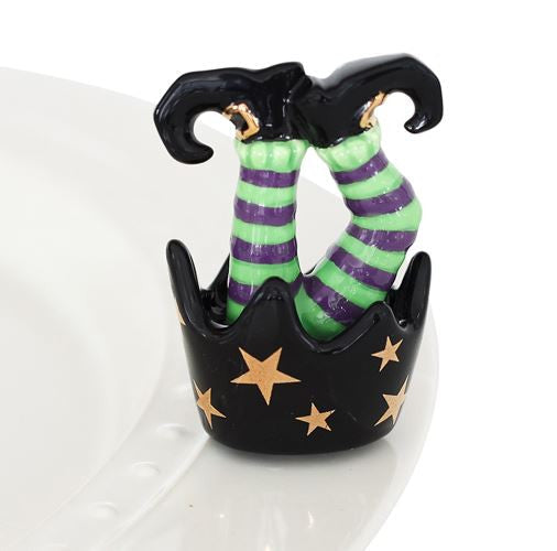 What's Up Witches? - Nora Fleming Mini (Witch Feet)