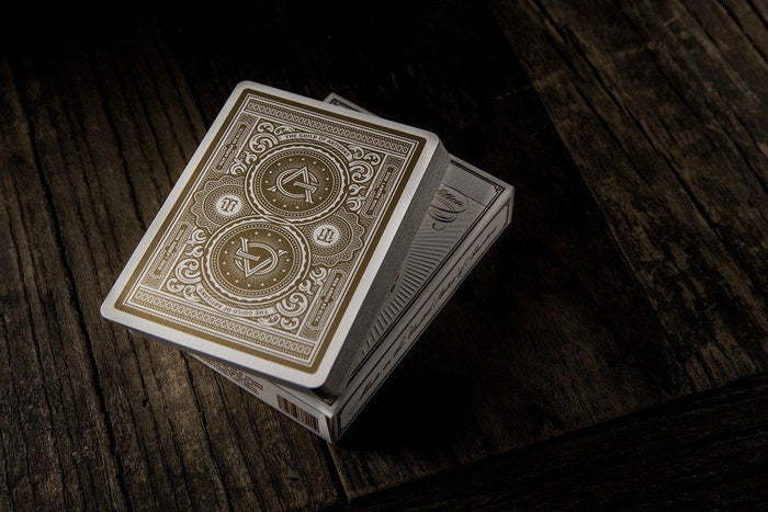 White Artisans Playing Cards by Theory11