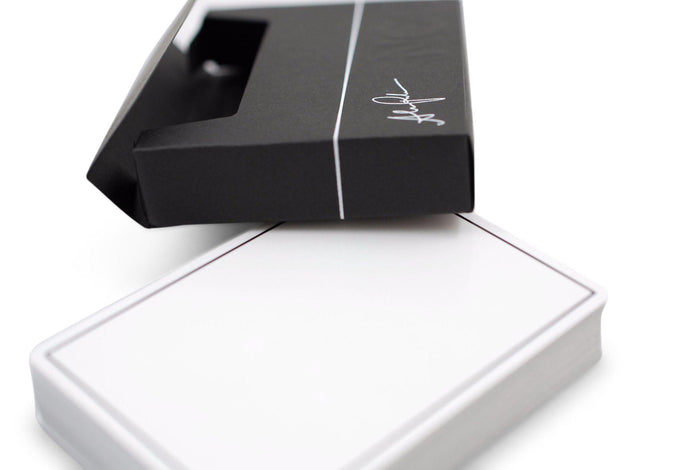 White NOC Playing Cards by The Blue Crown