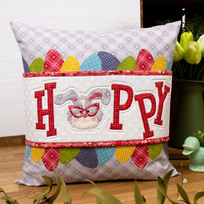 Whole Country Caboodle Hoppy Pillow Wrap and Cover