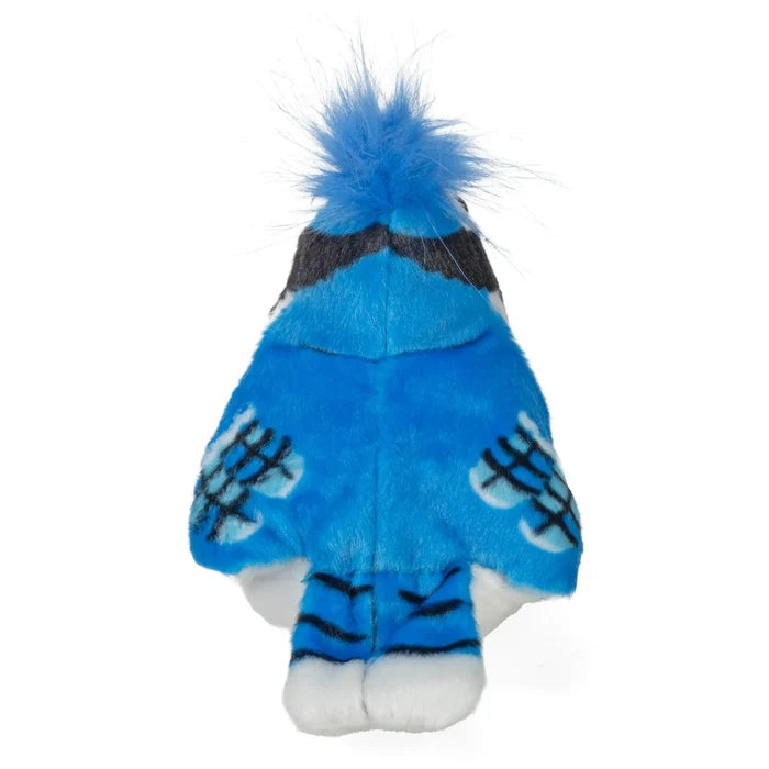Wild Republic 5 Inch Audubon Birds Blue Jay Plush with Authentic Bird Call