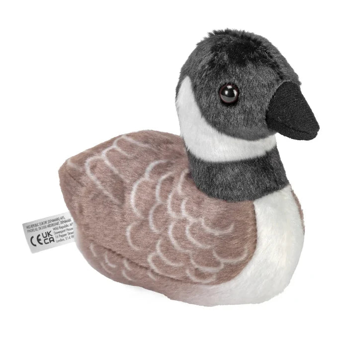Wild Republic 5 Inch Audubon Birds Canada Goose Plush with Authentic Bird Call