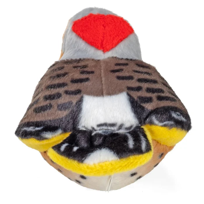 Wild Republic 5 Inch Audubon Birds Northern Flicker Plush with Authentic Bird Call