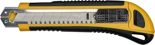 Wiltop Utility Knife, Retractable Box Cutter with 2 Extra Blade