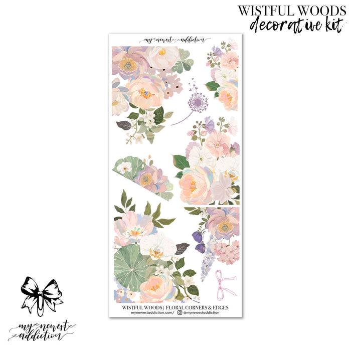 Floral Corners and Edges / Premium Matte