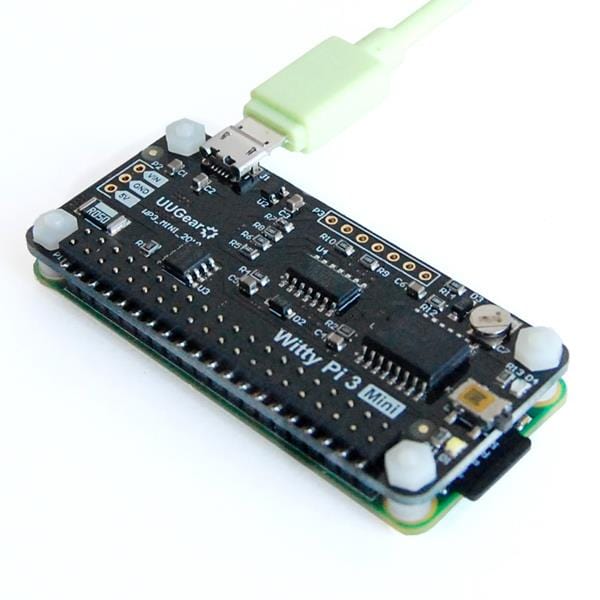 Witty Pi 3 Mini - RTC + Power Management for Raspberry Pi Zero [Discontinued] by UUGear - The Pi Hut