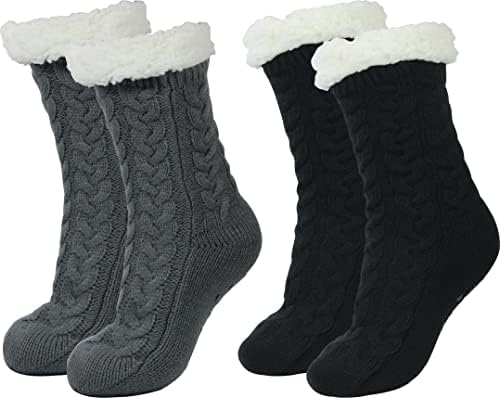 2 Pairs Black Grey