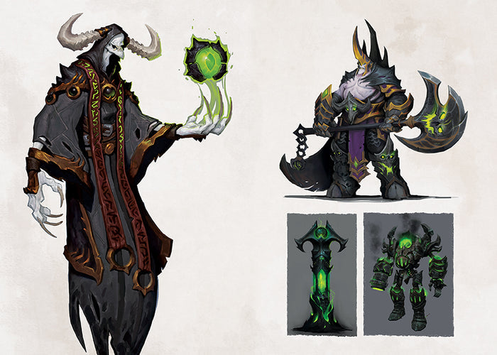 World of Warcraft: Legion Hardcover Blank Sketchbook