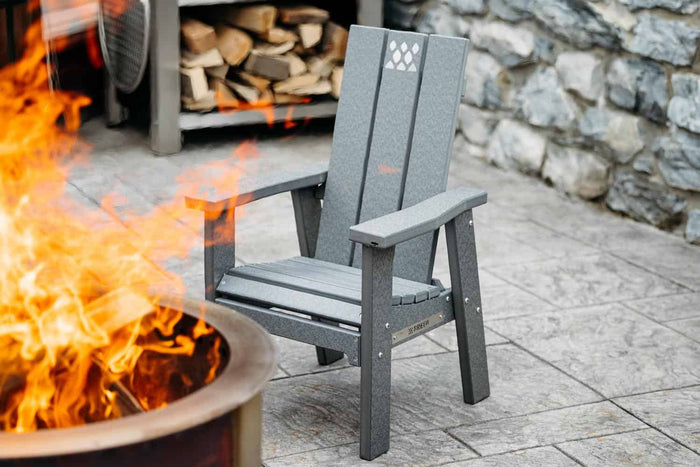 This is an image of a gray X Series Kids Chair