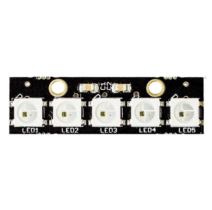 ZIP Stick - 5 ZIP LEDs by Kitronik - The Pi Hut